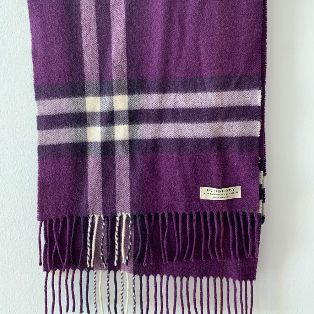 Cashmere scarf Burberry